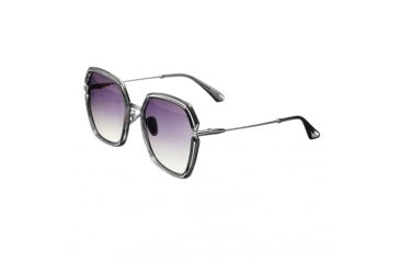Image of Bertha Teagan Polarized Sunglasses, Purple/Purple, One Size, BRSBR033GY