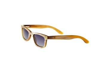 Image of Bertha Zoe Single Vision Prescription Sunglasses, Cream/Black Frame, BRSBR008ZSV