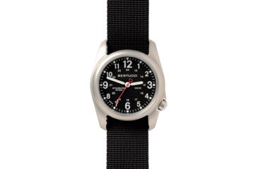 Image of Bertucci Watches A-2S Field Watch with Black dial/Brushed Stainless Case, 40mm 11050