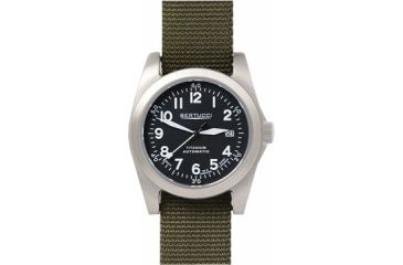 Image of Bertucci Watches A-3T Navigator Watch with Black dial/titanium case, 42mm 13310