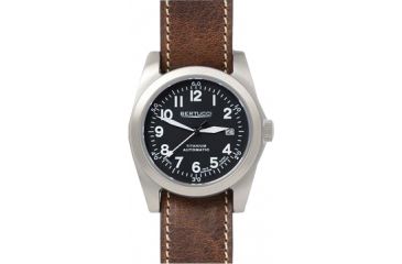 Image of Bertucci Watches A-3T Navigator Watch with Black dial/titanium case, 42mm 13312