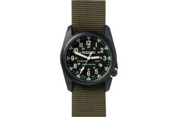 Image of Bertucci Watches A-4T Illuminated Watch with Black dial/black titanium case, 44mm 13447