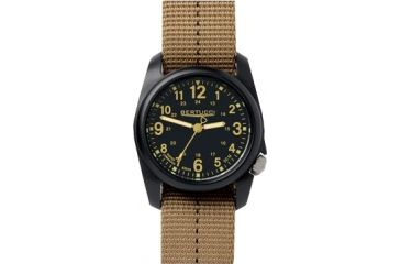Image of Bertucci Watches Dx3 Plus Watch with Black w khaki dial/black case, 40mm 11041
