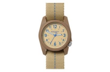 Image of Bertucci Watches Dx3Plus Watch, Patrol Khaki w/ Blue Dial, Defender Khaki w/ Blue Dash Band, 11080