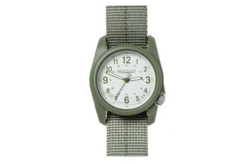 Image of Bertucci Watches Dx3Plus Watch, Stone w/ Drab Dial, Defender Drab w/ Olive Dash Band, 11081