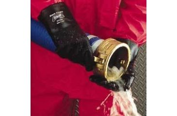 Image of Best Manufacturing Gloves Blk Knght 25CM Lrg PK12 7712R-10