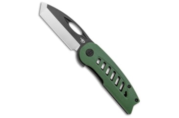 Image of Bestech Knives Bestech Knives Explorer Tanto Flipper Liner Lock Knife Green G-10 3" Satin SW, Green, D2, adult, BHQ-136301