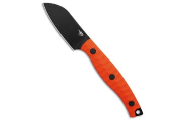 Image of Bestech Knives Bestech Knives Heidi Blacksmith #3 Fixed Blade Knife Orange G-10 2.3" Black, Orange, 14C28N, adult, BHQ-221445