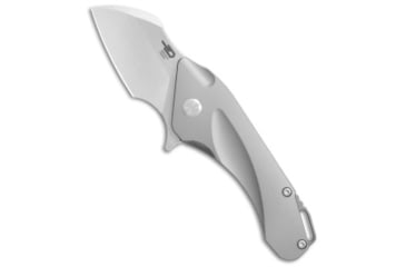 Image of Bestech Knives Bestech Knives Imp Frame Lock Knife Titanium 1.5" Satin 1710C, Gray, CPM S35VN, adult, BHQ-79679