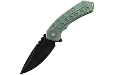 Image of Bestech Knives Buwaya Framelock Retro Green