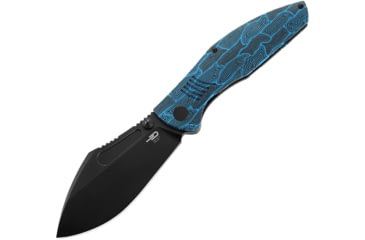 Image of Bestech Knives Lockness Framelock Black/Blue