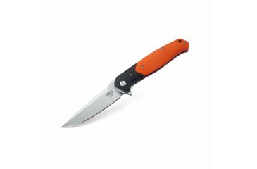 Image of Bestech Knives Swordfish BG03C in 3.8 in Plain Edge Folding Blade, Black and Orange G10Handle, BG03C