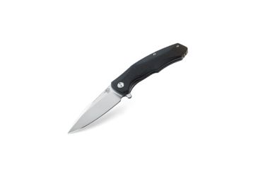 Image of Bestech Knives Warwolf BG04A 3.5 in Plain Edge Folding Blade, Black G10 Handle 4015842