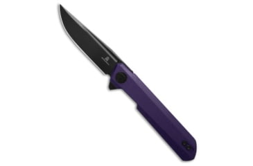 Image of Bestechman Bestechman Mini Dundee Double Detent Knife Purple G-10 2.9" Black, Purple, D2, adult, BHQ-200631