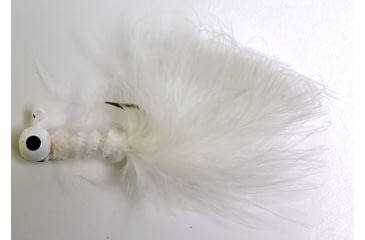 Image of Betts Crappie Madness Jig 1/16 oz, White, 3/Pack, 747-6-B-1