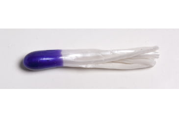 Image of Betts Mini Tube Tail Tube, 20 Pack, 1.5in, Purple/Pearl, 56-20-14