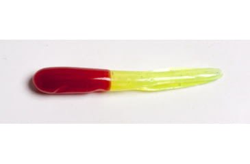 Image of Betts Mini Tube Tail Tube, 20 Pack, 1.5in, Red/Chartreuse, 56-20-11