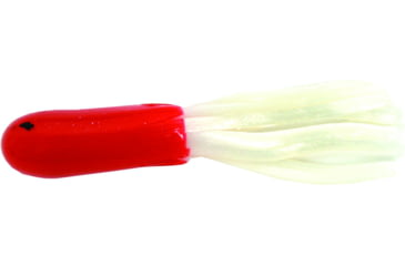 Image of Betts Mini Tube Tail Tube, 20 Pack, 1.5in, Red/Pearl, 56-20-5