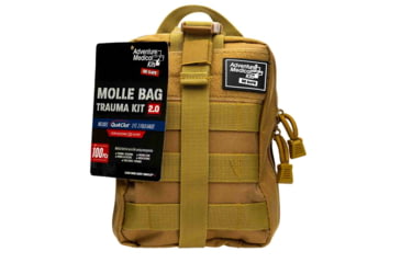 Image of Adventure Medical Kits 2.0 Molle Bag Trauma Kit, Khaki, 2064-0304