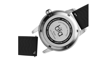 Image of Bia Rosie Dive Watches, Black Dil Black Strap, Steel, One Size, B2002