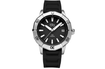 Image of Bia Rosie Dive Watches, Black Dil Black Strap, Steel, One Size, B2002