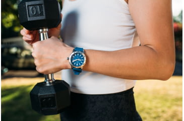 Image of Bia Rosie Dive Watches, Dark Blue Dial, Blue Strap, Steel, One Size, B2004