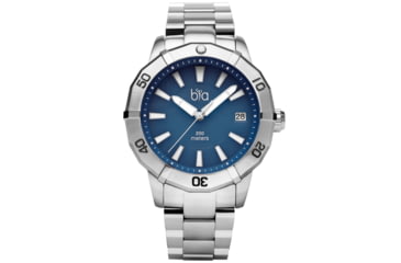 Image of Bia Rosie Dive Watches, Dark Blue Dial, Solid Link Bracelet, Steel, One Size, B2003