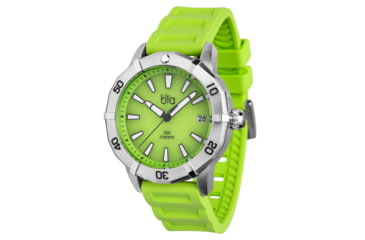 Image of Bia Rosie Dive Watches, Green Dial, Green Strap, Steel, One Size, B2008