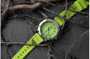 Image of Bia Rosie Dive Watches, Green Dial, Green Strap, Steel, One Size, B2008