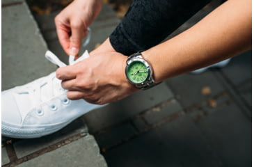 Image of Bia Rosie Dive Watches, Green Dial, Ss Link Bracelet, Steel, One Size, B2007