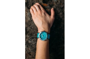 Image of Bia Rosie Dive Watches, Light Blue Dial, Blue Strap, Steel, One Size, B2006