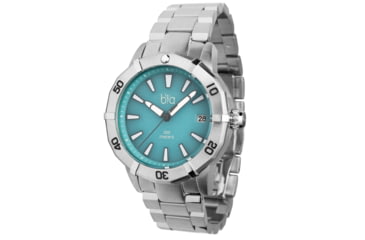 Image of Bia Rosie Dive Watches, Light Blue Dial, Solid Link Bracelet, Steel, One Size, B2005