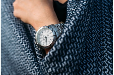 Image of Bia Rosie Dive Watches, White Dial, Ss Link Bracelet, Steel, One Size, B2011