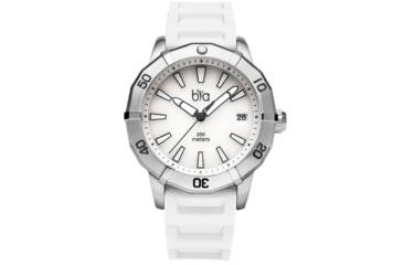 Image of Bia Rosie Dive Watches, White Dial, White Strap, Steel, One Size, B2012