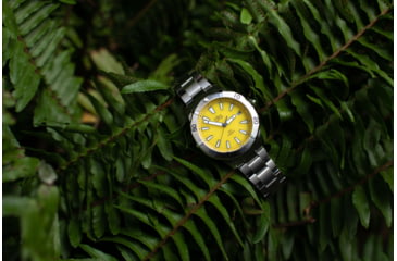 Image of Bia Rosie Dive Watches, Yellow Dial, Ss Link Bracelet, Steel, One Size, B2013
