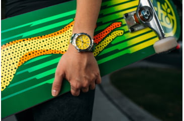 Image of Bia Rosie Dive Watches, Yellow Dial, Ss Link Bracelet, Steel, One Size, B2013
