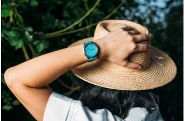 Image of Bia Suffragette Watches, Blue Dial, Blue Strap, Steel, One Size, B1013