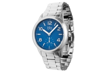 Image of Bia Suffragette Watches, Blue Dial, Steel Lonk Bracelet, Steel, One Size, B1003