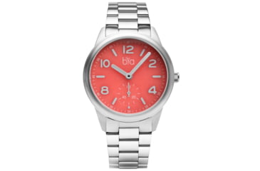 Image of Bia Suffragette Watches, Pink Dial, Ss Link Bracelet, Steel, One Size, B1014