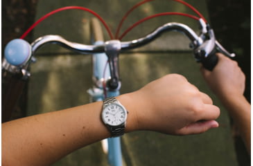 Image of Bia Suffragette Watches, White Dial, Ss Link Bracelet, Steel, One Size, B1017