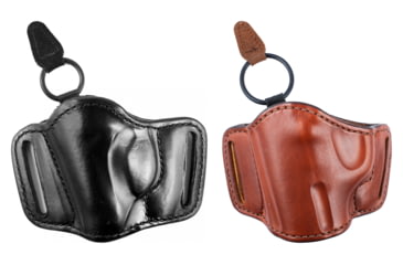 Image of Bianchi 105 Minimalist with Slots Holster, Black, Tan