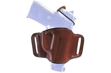 Image of Bianchi 105 Minimalist with Slots Holster - Plain Black, Left Hand 19503