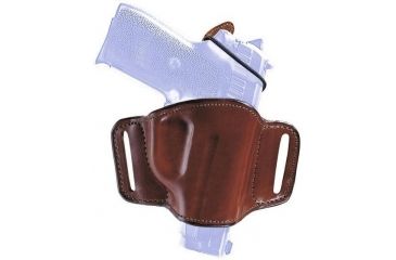 Image of Bianchi 105 Minimalist with Slots Holster - Plain Black, Right Hand 19502