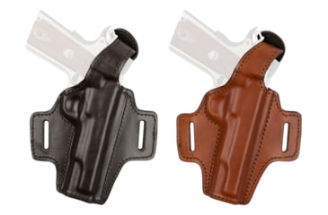 Image of Bianchi 131 Confidential Holster, Black, Tan