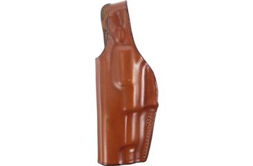 Image of Bianchi 19 Thumbsnap Belt Loop Holster Plain Tan, Left Hand 
