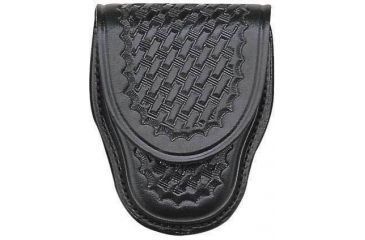 Image of Bianchi 35P Covered Cuff Case - Basket Black, Chrome 13753