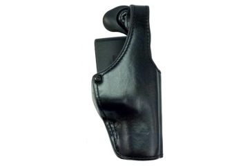 Image of Bianchi 390 Interceptor Belt Loop Holster - Plain Black, Right Hand, Glock 17, 22 - 23160