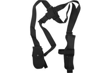 Image of Bianchi 4601 Ranger Viper Shoulder Black Plain Right Hand Holster - Kimber Ultra and Similar Size Pistols 14314