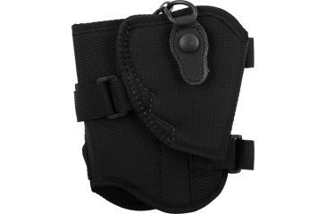Image of Bianchi 4750 Ranger Triad Right Hand Black Ankle Holster - Ruger SP101 2in and Similar - 19742 