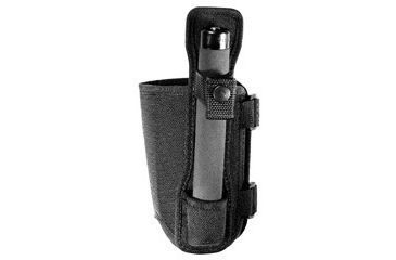 Image of Bianchi 4755 Ranger Baton Ankle Holster - Black, Left Hand 23829